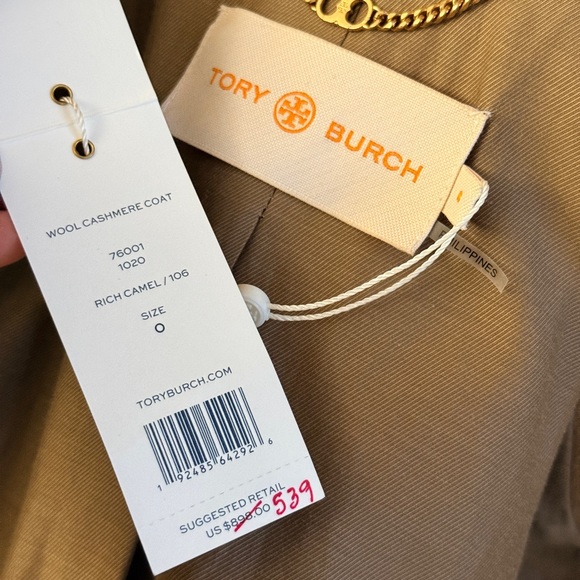 Tory Burch Wool Cashmere Coat - Picture 6 of 10